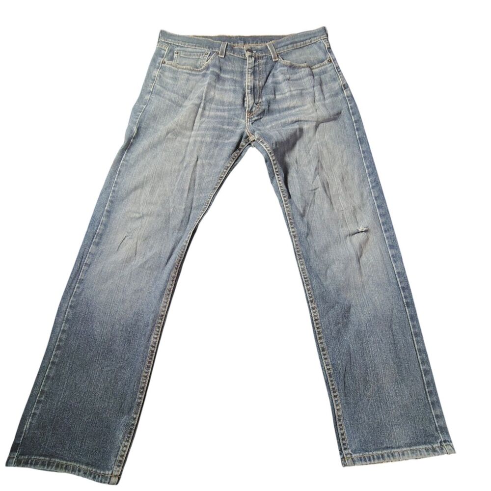 LEVI'S 505 Men's Straight Medium Denim Jeans W36 L30 Vintage Y2K 00022
